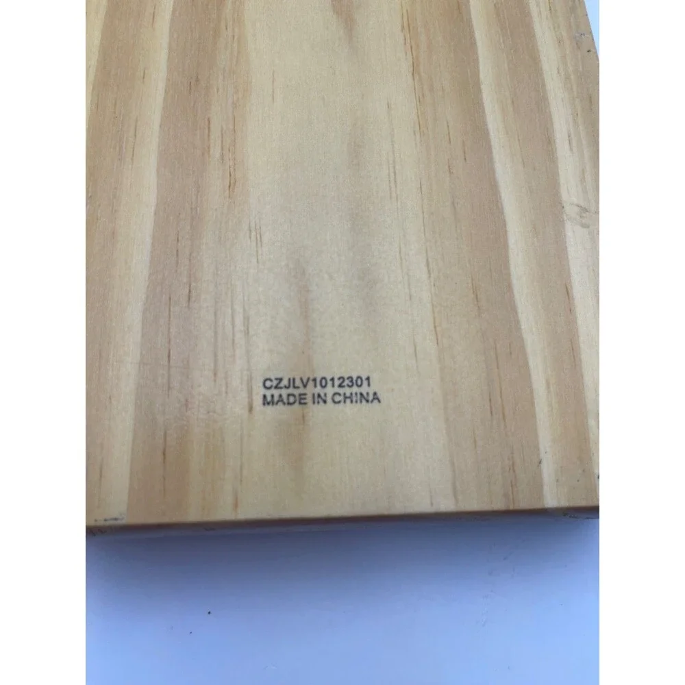 Wooden Mancala Board Game Folding Solid Wood Kalah Board Only